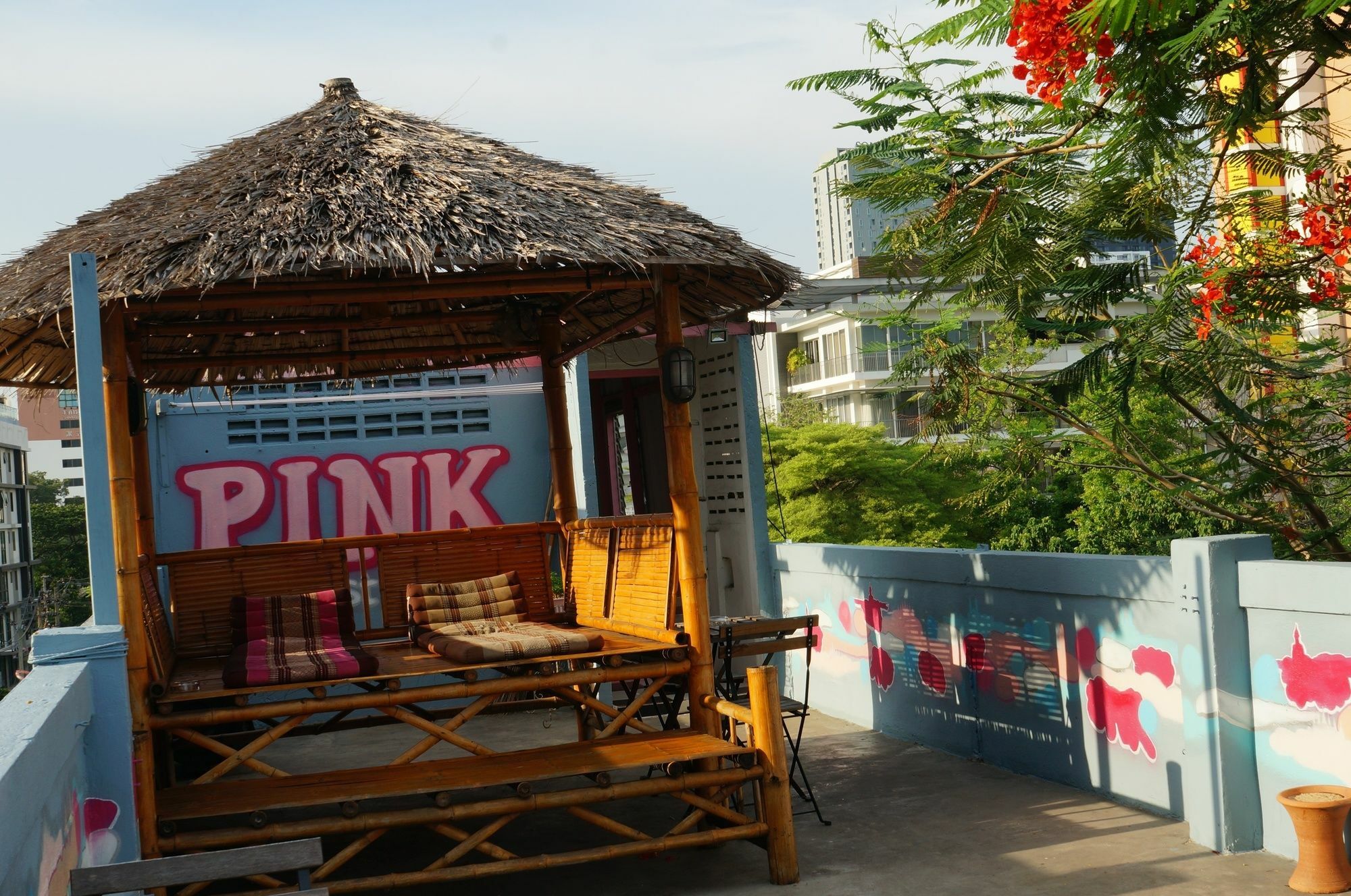 Pink Guest House Banguecoque Exterior foto